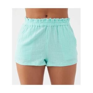 New - O’NEILL ~  Women's Ocean Wave Carla Shorts Size Large 100% COTTON